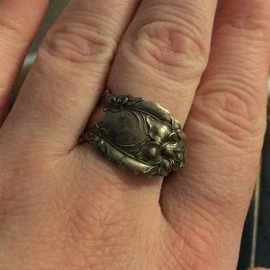 Silver Spoon Ring
